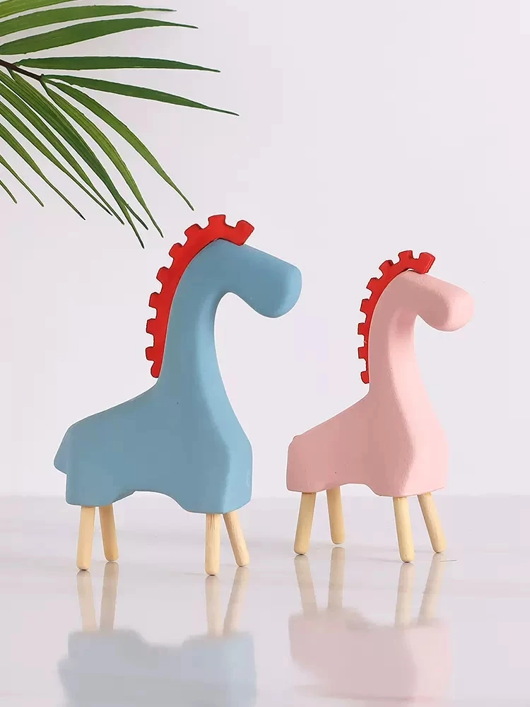 Nordic ins style ceramic animal ornaments Creative living room decorations children's room decoration Room decoration send boys
Nordic ins style ceramic animal ornaments Creative living room decorations children's room decoration Room decoration send boys