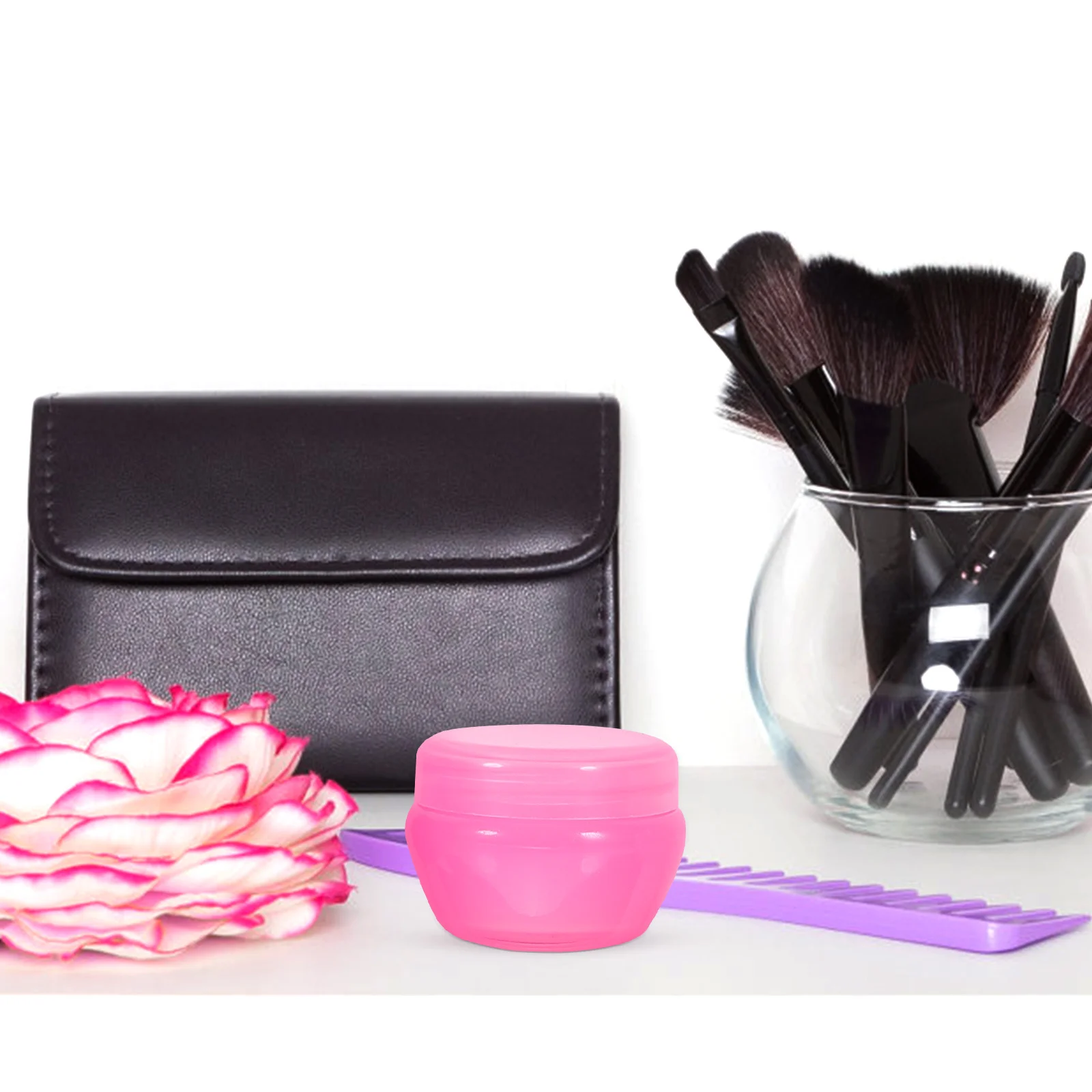 10Pcs Portable Cream Jars Travel Size Empty Bottles Refillable Makeup Containers with Lids for Daily Use
10Pcs Portable Cream Jars Travel Size Empty Bottles Refillable Makeup Containers with Lids for Daily Use