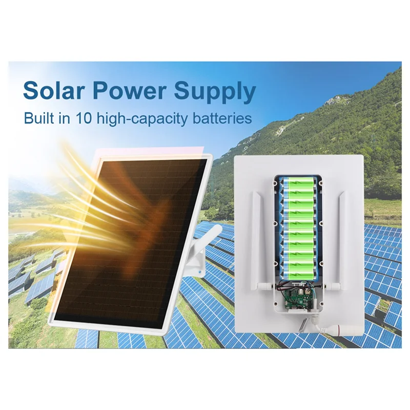 【Flash Sale】Solar Outdoor WIFI Repeater,Weatherproof Wi-Fi Range Extender-2.4Ghz Wireless Internet Signal Booster 20000Mah Batte
【Flash Sale】Solar Outdoor WIFI Repeater,Weatherproof Wi-Fi Range Extender-2.4Ghz Wireless Internet Signal Booster 20000Mah Batte