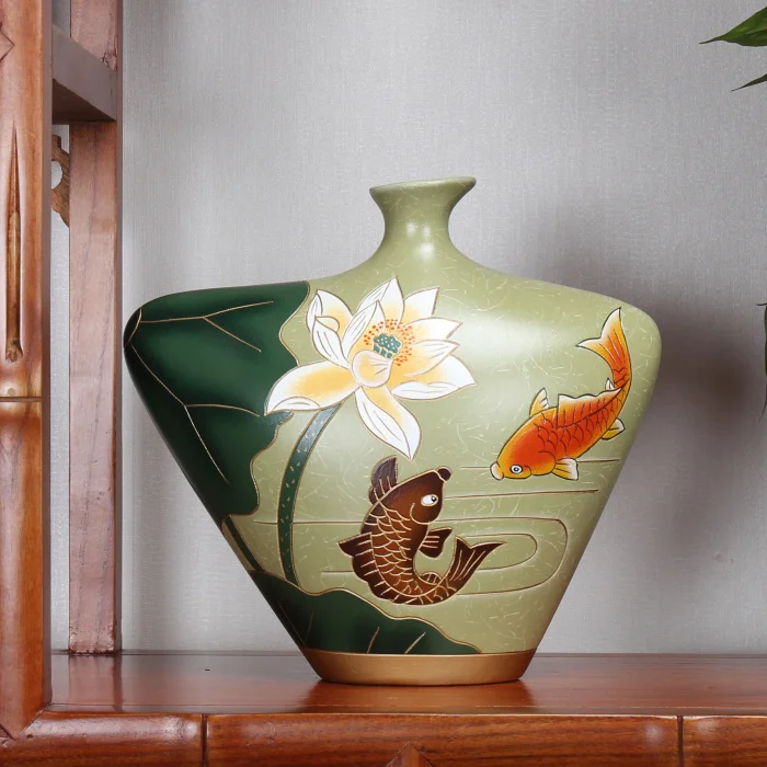 GOOD HOME Porch lobby efficacious Mascot thriving business Auspicious 3D Handicraft RU YAO CHINESE Art FISHES FENG SHUI statue
GOOD HOME Porch lobby efficacious Mascot thriving business Auspicious 3D Handicraft RU YAO CHINESE Art FISHES FENG SHUI statue