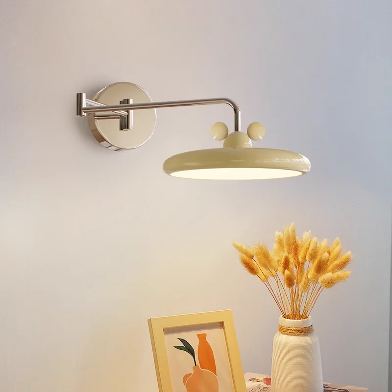 French Cream Wall Lamp Personality Creative Flying Saucer Dining Room Kitchen Bar Hanging Wall Lamp Bedroom Bedside Lustre Lamp
French Cream Wall Lamp Personality Creative Flying Saucer Dining Room Kitchen Bar Hanging Wall Lamp Bedroom Bedside Lustre Lamp