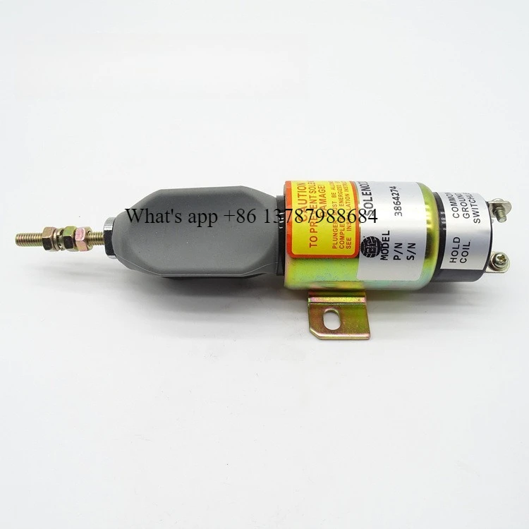 3864274 Engine Flameout Solenoid Valve R225-7 LG920D S6K Mechanical Equipment, Flameout Switch
3864274 Engine Flameout Solenoid Valve R225-7 LG920D S6K Mechanical Equipment, Flameout Switch