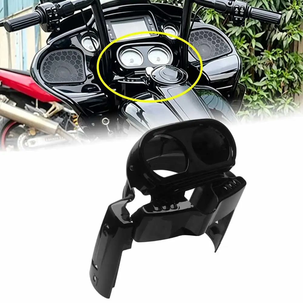 1 Pcs Instrument Housing Speedo Gauge Fairing Cover Compatible With Harley Road Glide Cvo 2015-2024 High Quality Abs Gloss Black
1 Pcs Instrument Housing Speedo Gauge Fairing Cover Compatible With Harley Road Glide Cvo 2015-2024 High Quality Abs Gloss Black