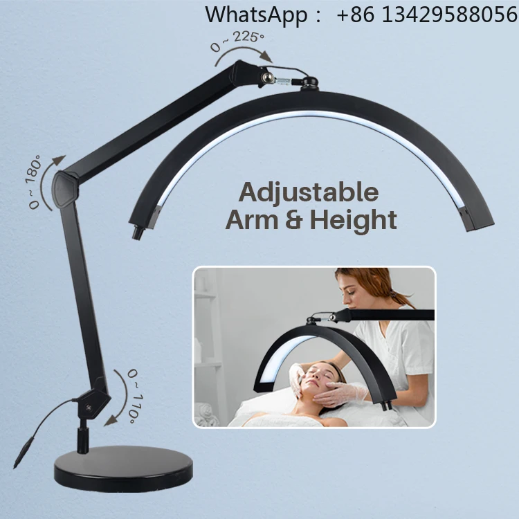 9510LED Nail Lamp Lash Light Eyelash Makeup Spa Beauty Salon Lamp Desk Lash Lamp Half Moon Light with Dimming
9510LED Nail Lamp Lash Light Eyelash Makeup Spa Beauty Salon Lamp Desk Lash Lamp Half Moon Light with Dimming