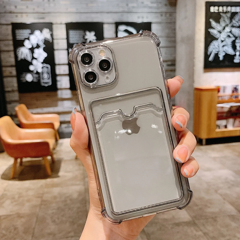 Clear Card Bag Transparent Phone Case For iPhone 11 12 13 14 15 16 Pro X Xr Xs Max 7 8 Plus Shockproof Soft Clear Back Cover
Clear Card Bag Transparent Phone Case For iPhone 11 12 13 14 15 16 Pro X Xr Xs Max 7 8 Plus Shockproof Soft Clear Back Cover