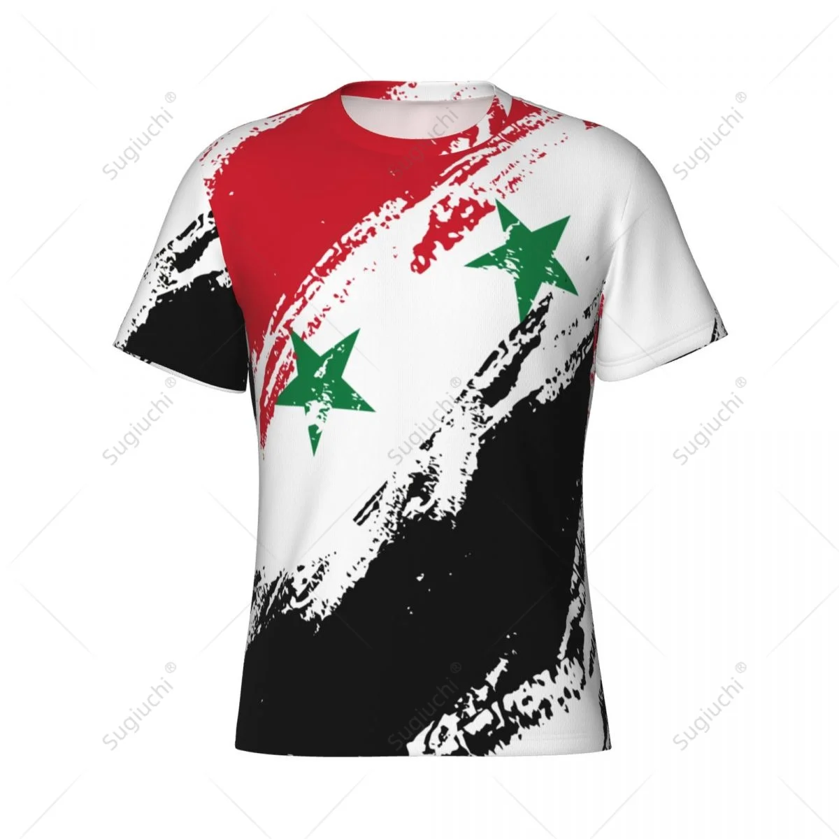 Мужская обтягивающая спортивная футболка с индивидуальным именем и номером, в цветах сирийского флага, женские футболки для футбольных болельщиков
Мужская обтягивающая спортивная футболка с индивидуальным именем и номером, в цветах сирийского флага, женские футболки для футбольных болельщиков