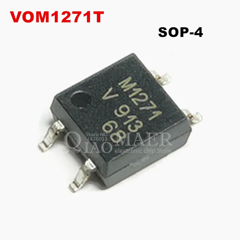 Оптоэлектронный изолятор SOP4, 10 шт./лот VOM1271 VOM1271T M2171 M1271T, транзистор с фотоэлектрическим выходом SOP-4, патч
Оптоэлектронный изолятор SOP4, 10 шт./лот VOM1271 VOM1271T M2171 M1271T, транзистор с фотоэлектрическим выходом SOP-4, патч