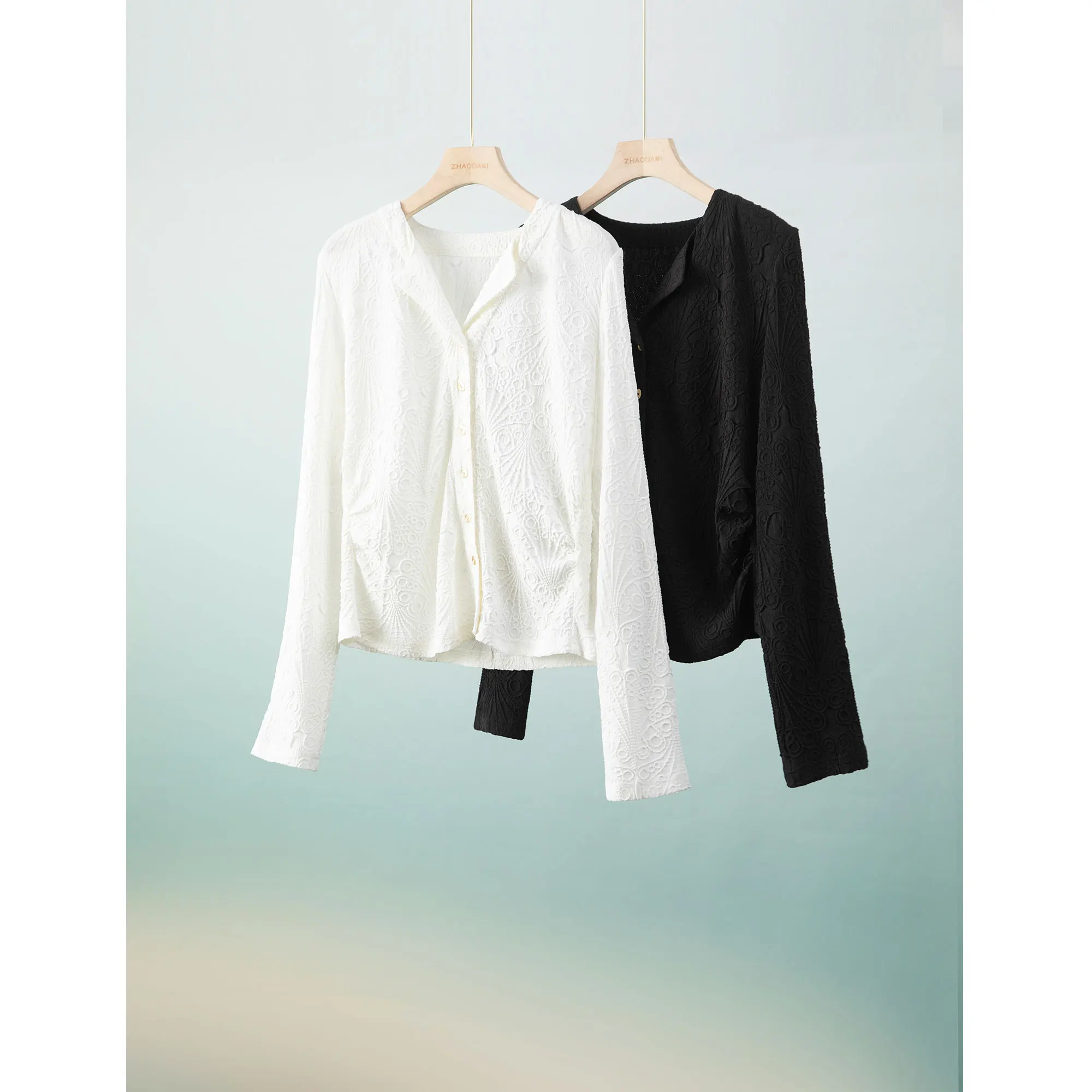 Топ с художественным рельефным узором | Топ с 3D-текстурной вышивкой и плиссировкой, утягивающий талию, из полиэстера, с длинными рукавами, модель 25 New High-Heat Pleated
Топ с художественным рельефным узором | Топ с 3D-текстурной вышивкой и плиссировкой, утягивающий талию, из полиэстера, с длинными рукавами, модель 25 New High-Heat Pleated