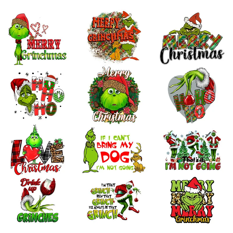 Christmas Iron on Transfers Stickers, Heat Transfer Design Sticker Iron on Vinyl Patches, Christmas HTV Vinyl Iron on Decals for
Christmas Iron on Transfers Stickers, Heat Transfer Design Sticker Iron on Vinyl Patches, Christmas HTV Vinyl Iron on Decals for