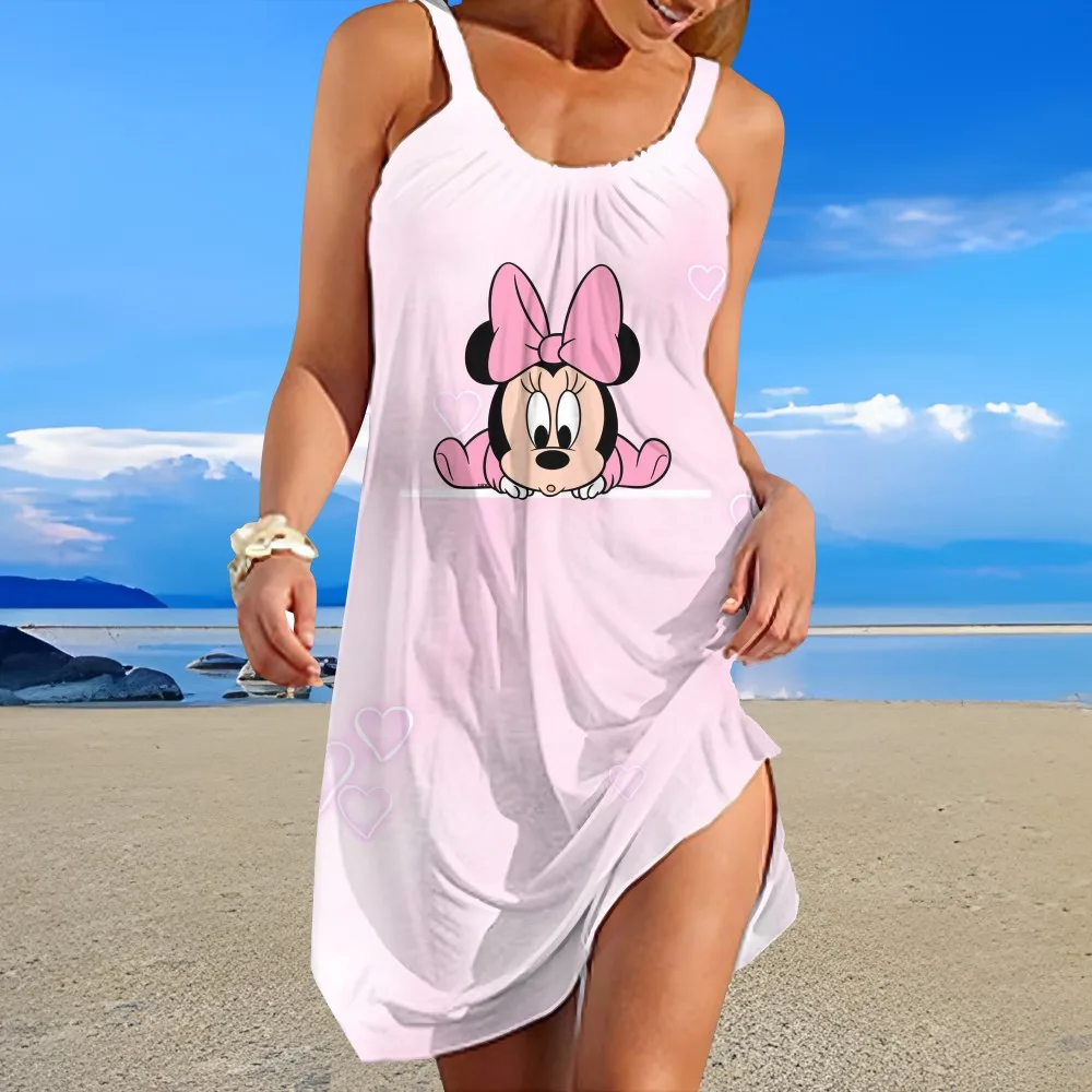 2025 New Disney Cartoon Character Pattern Printed Summer Suspender Dress Lightweight Casual Knee-length Women's Beach Dress
2025 New Disney Cartoon Character Pattern Printed Summer Suspender Dress Lightweight Casual Knee-length Women's Beach Dress