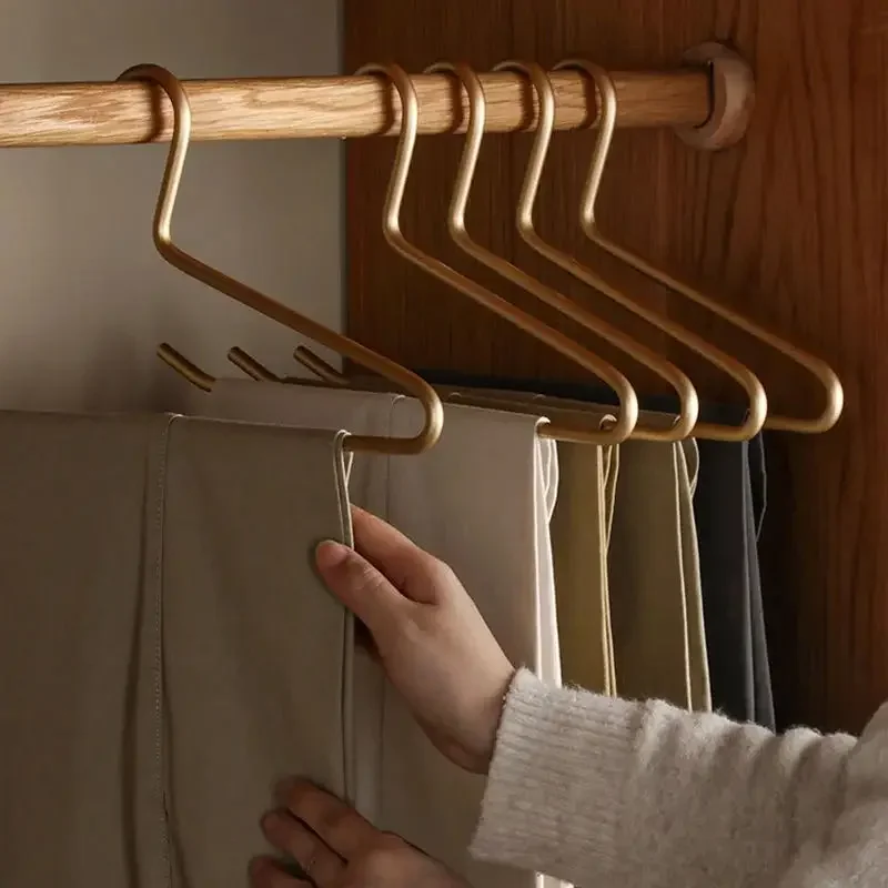 5pcs Aluminum Pants Hangers Non-Slip Multifunctionl Drying Hanger Open Ended Clothes Storage Rack Spave Organizer Hangers
5pcs Aluminum Pants Hangers Non-Slip Multifunctionl Drying Hanger Open Ended Clothes Storage Rack Spave Organizer Hangers