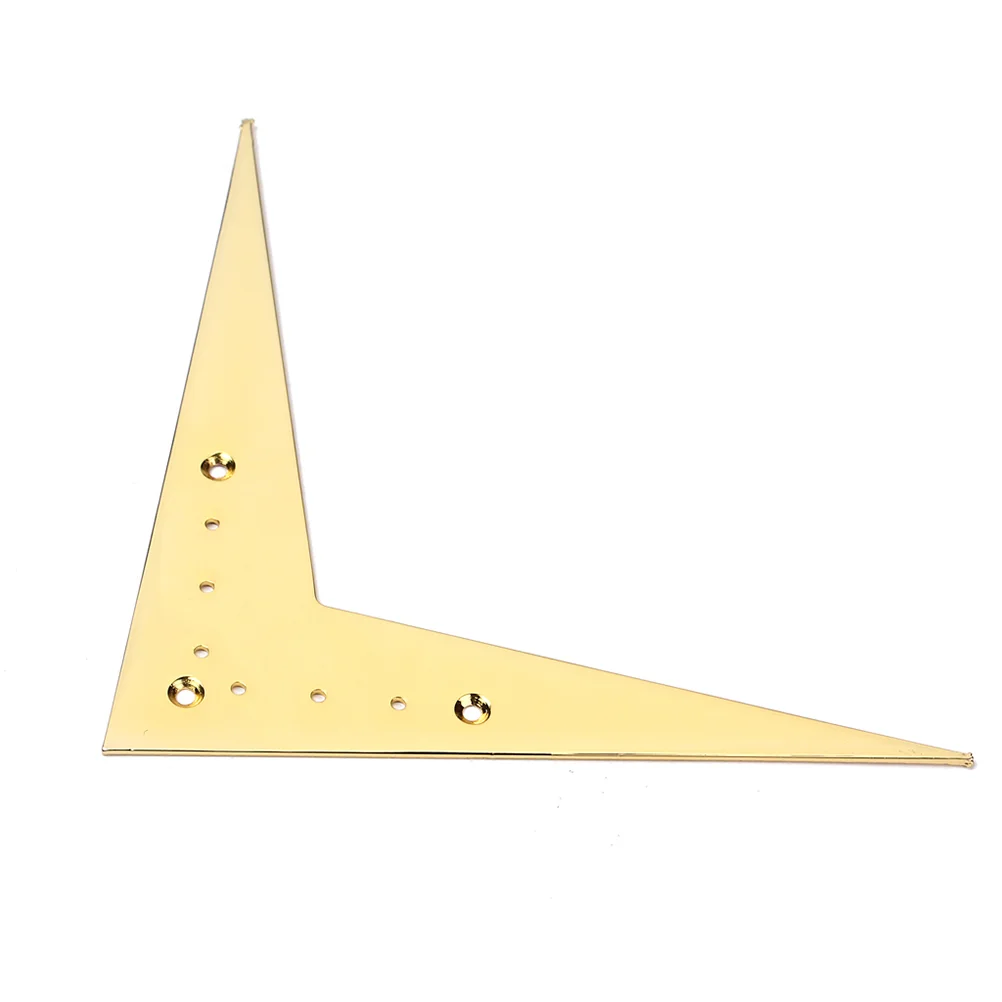 6-string Vee -Style Guitar Bridge Tailpiece Compatible For Flying V Guitar Parts Accessories (Gold) Guitar Tailpiece
6-string Vee -Style Guitar Bridge Tailpiece Compatible For Flying V Guitar Parts Accessories (Gold) Guitar Tailpiece