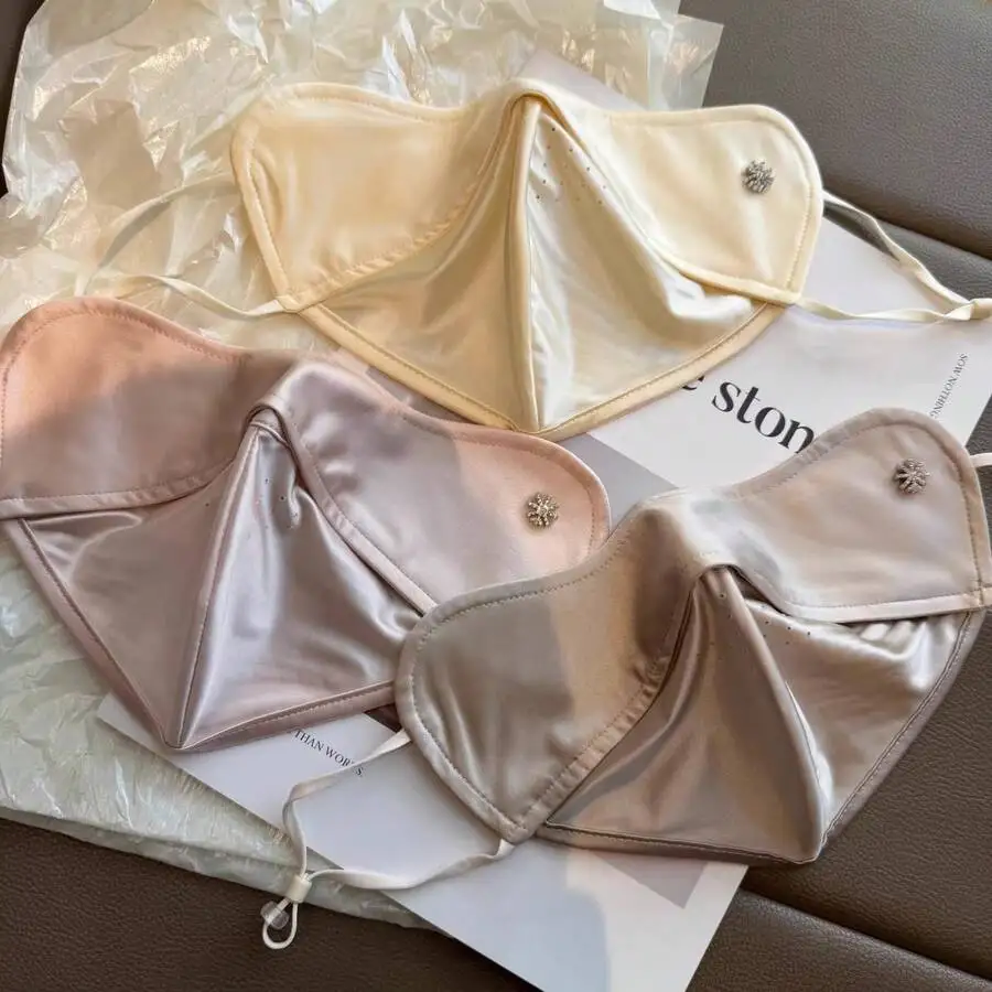 Women Ice Silk Diamond-Studded Sunscreen Face Mask Lightweight Breathable Summer Eye Protection
Women Ice Silk Diamond-Studded Sunscreen Face Mask Lightweight Breathable Summer Eye Protection