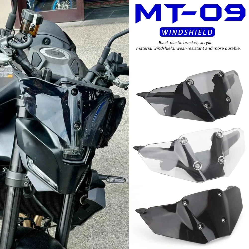 NEW Windshield Bracket Motorcycle Accessories Transparent/Smoky/Black Windscreen Kit For Yamaha MT-09 MT 09 MT09 mt09 2024
NEW Windshield Bracket Motorcycle Accessories Transparent/Smoky/Black Windscreen Kit For Yamaha MT-09 MT 09 MT09 mt09 2024