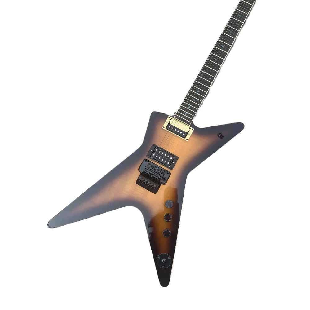 3TSBest-selling Dean Dimebag Electric Guitar, guitar body Lightning water transfer, Floyd Rose tremolo Bridge
3TSBest-selling Dean Dimebag Electric Guitar, guitar body Lightning water transfer, Floyd Rose tremolo Bridge