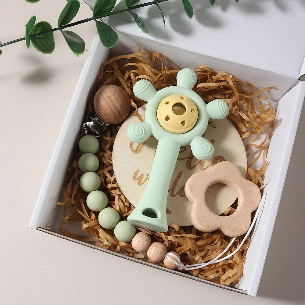 2025 baby teething gift set flower rattle dummy clip memory milestone photography props newborn
2025 baby teething gift set flower rattle dummy clip memory milestone photography props newborn