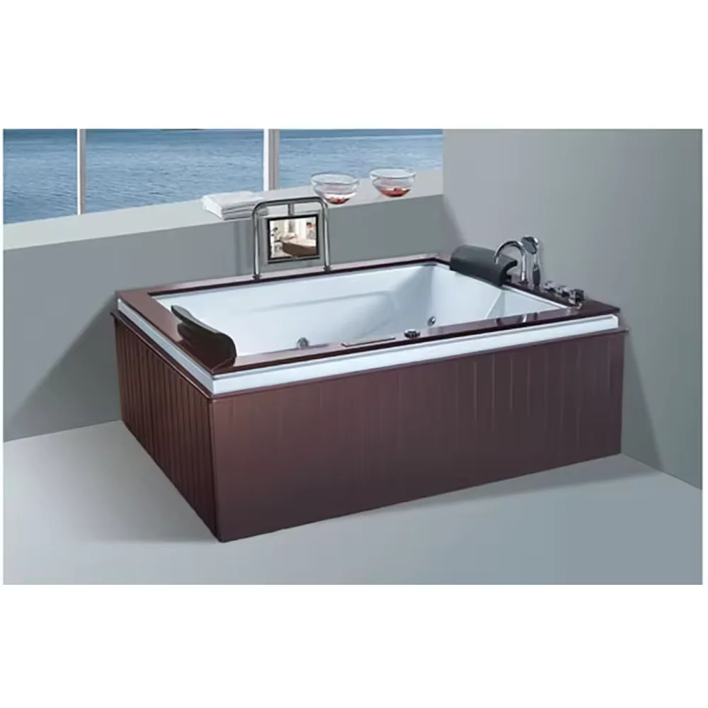 Cheap Model Brown Bathroom Free Standing Bathtubs Soaking Rectangular Acrylic Bathtub
Cheap Model Brown Bathroom Free Standing Bathtubs Soaking Rectangular Acrylic Bathtub