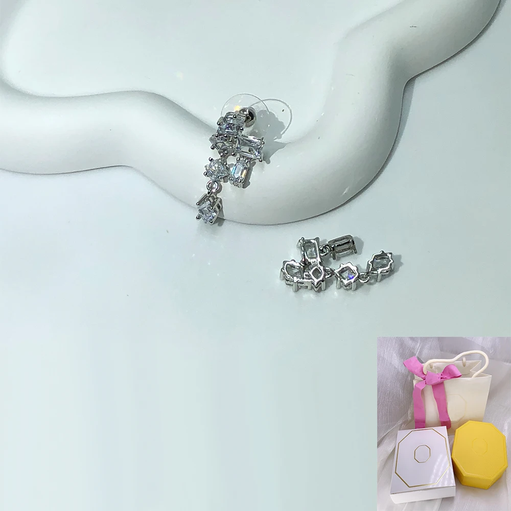 2024 New Mesmera Water Drop shaped White Earrings Mixed Cutting Exquisite Accessories Jewelry Romantic Anniversary Gift
2024 New Mesmera Water Drop shaped White Earrings Mixed Cutting Exquisite Accessories Jewelry Romantic Anniversary Gift