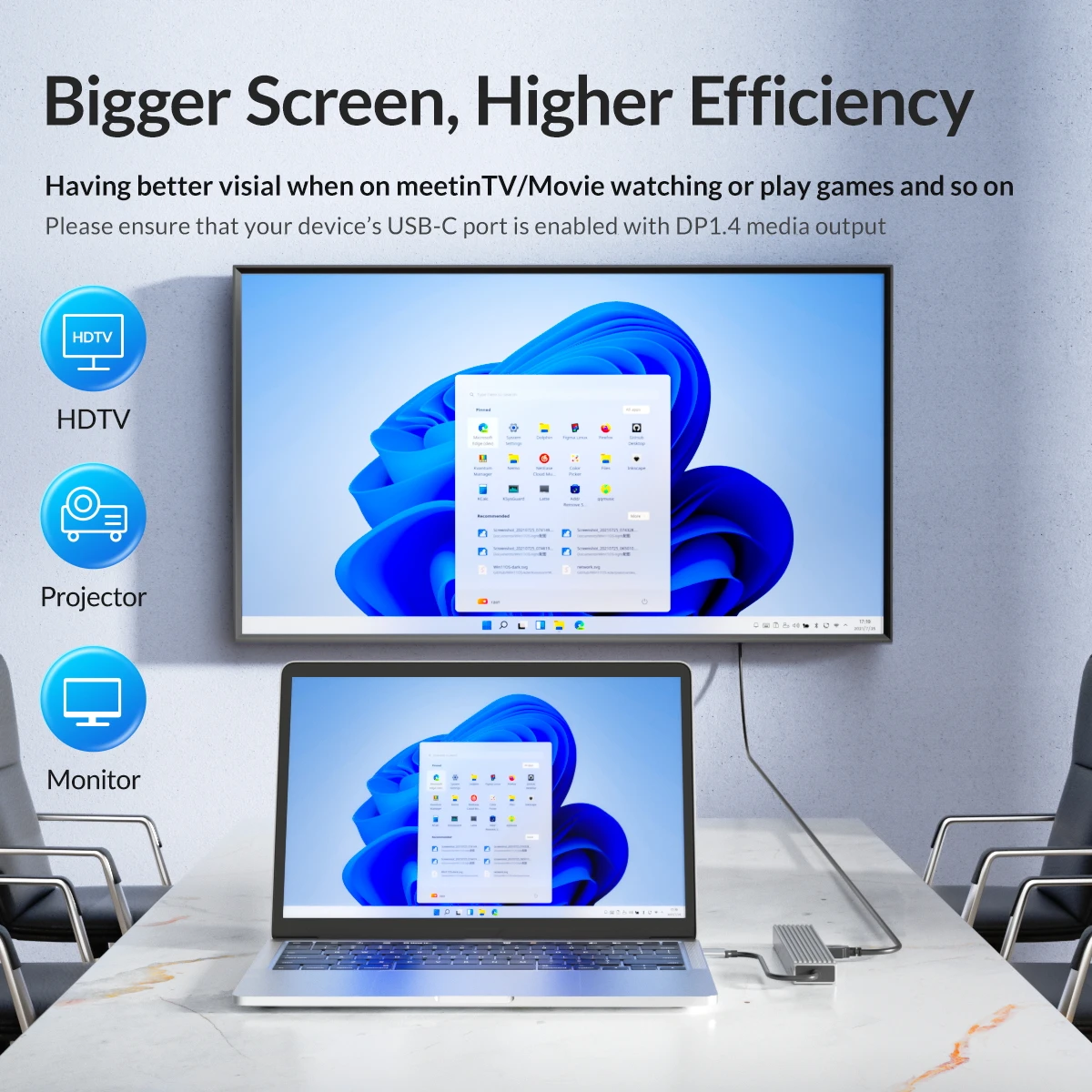 ORICO USB-концентратор 10 Гбит/с 4K60Гц, док-станция Type-C, HDMI-совместимый сплиттер, адаптер PD 100 Вт для MacBook Pro, аксессуары для ноутбуков
ORICO USB-концентратор 10 Гбит/с 4K60Гц, док-станция Type-C, HDMI-совместимый сплиттер, адаптер PD 100 Вт для MacBook Pro, аксессуары для ноутбуков