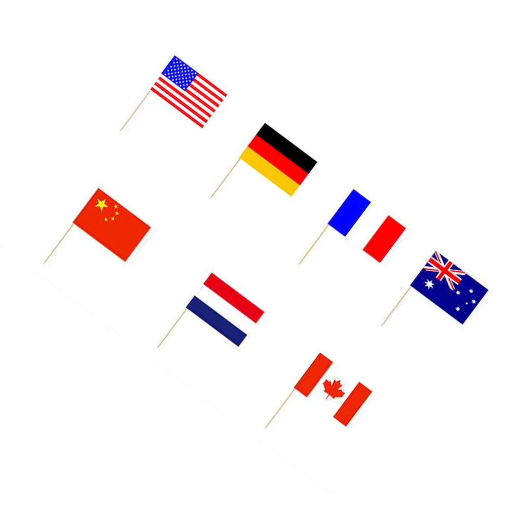 50pcs National Flag Cake Picks Wooden Party Decorations Disposable Toothpicks Appetizer Fruit Patriotic Celebrations Kitchen Bar
50pcs National Flag Cake Picks Wooden Party Decorations Disposable Toothpicks Appetizer Fruit Patriotic Celebrations Kitchen Bar