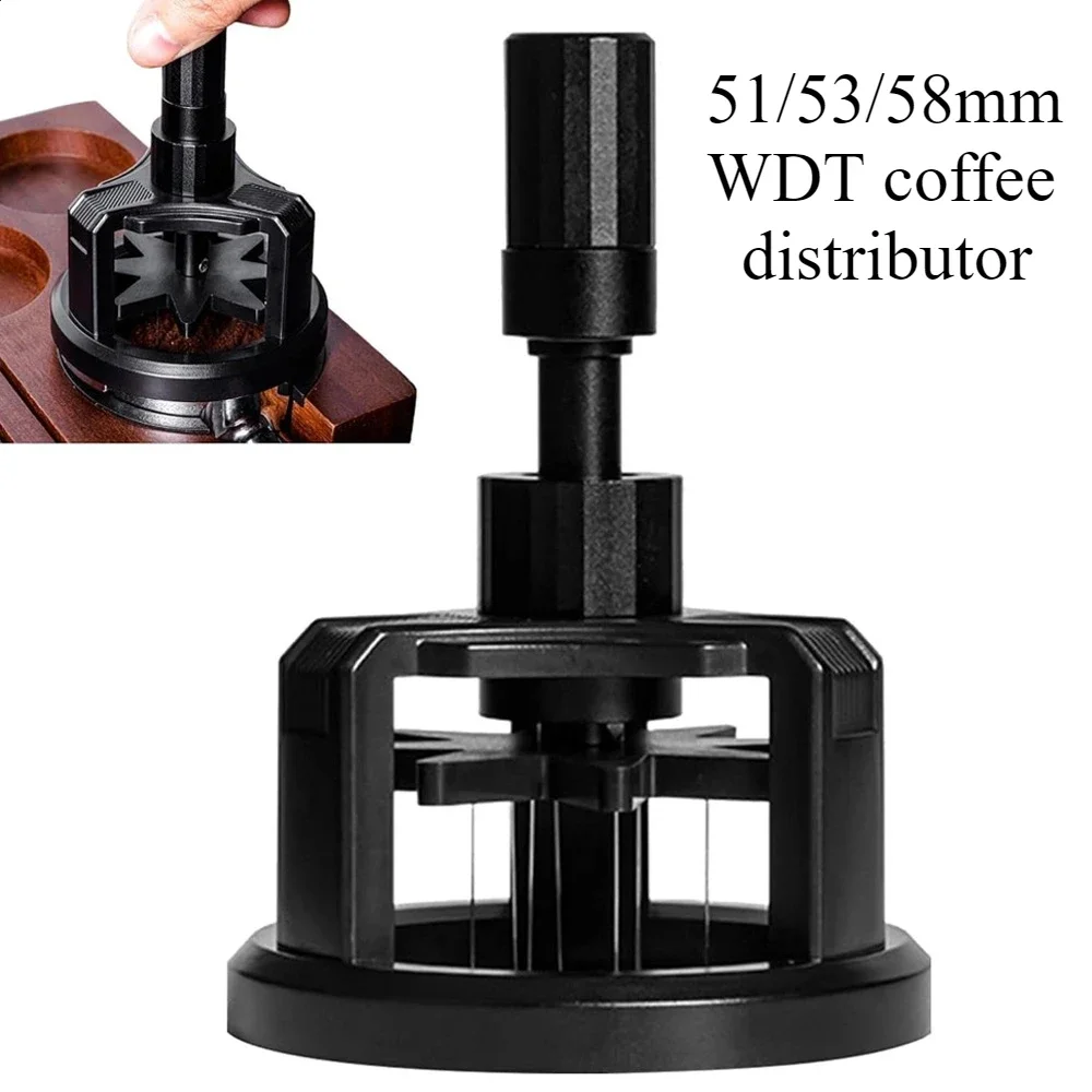 51/53/58mm Rotary WDT Espresso Stirrer Distribution Tool Coffee Distributor Needle Magnetic Non-Slip Espresso Distributor Tool
51/53/58mm Rotary WDT Espresso Stirrer Distribution Tool Coffee Distributor Needle Magnetic Non-Slip Espresso Distributor Tool