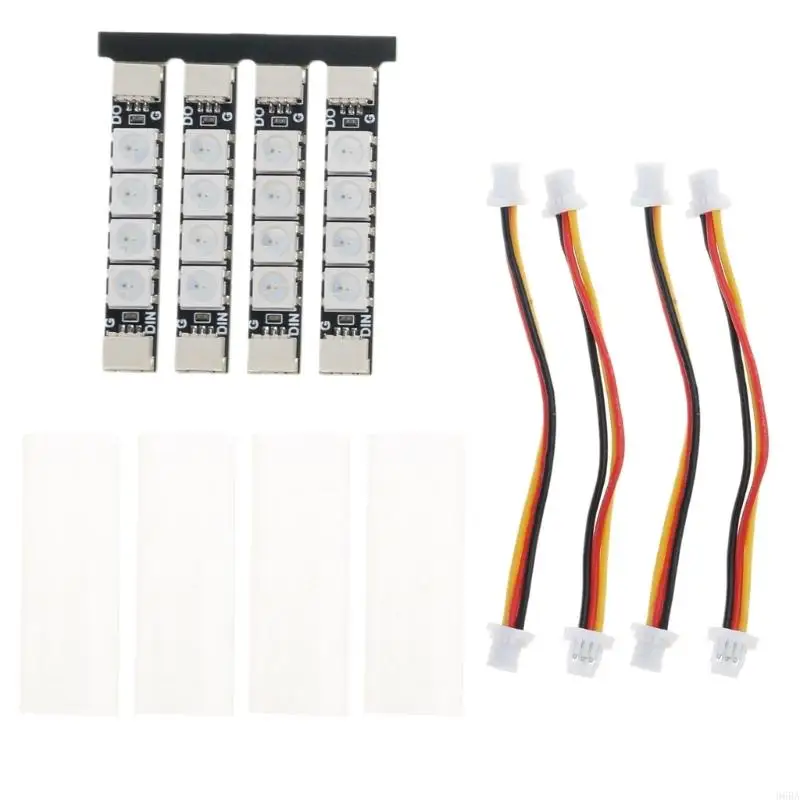 96BA LED Light Strips 2812 Programmable Lightweight Design for FPV Quadcopters (4 Pieces Set)
96BA LED Light Strips 2812 Programmable Lightweight Design for FPV Quadcopters (4 Pieces Set)
