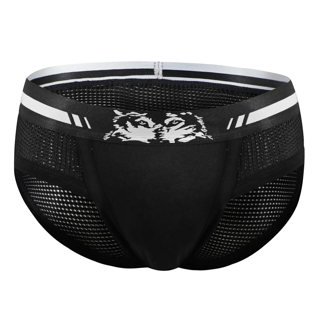Men's Ice Silk Large Mesh Briefs, Breathable Sexy Low-Rise Underwear
Men's Ice Silk Large Mesh Briefs, Breathable Sexy Low-Rise Underwear