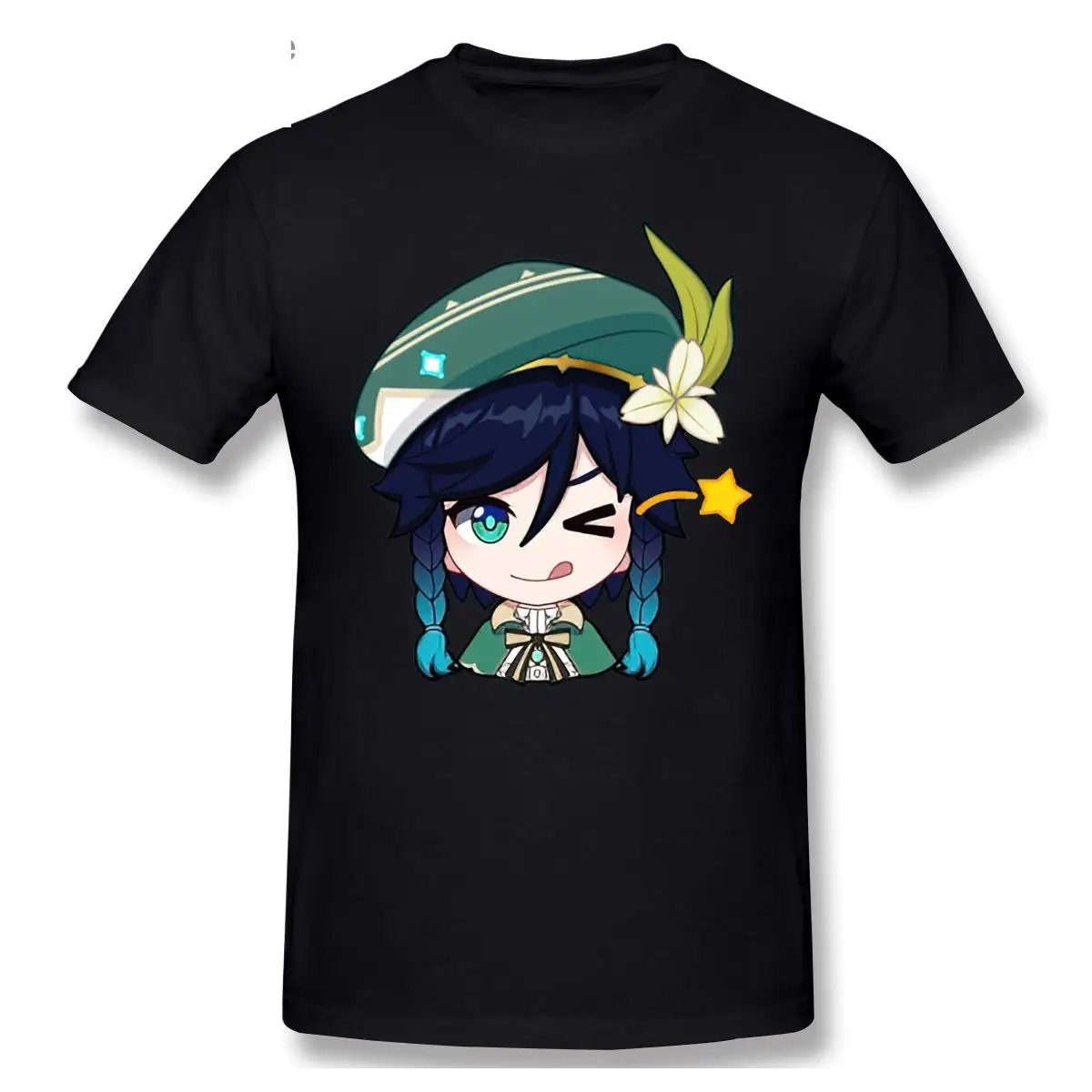 Genshin Impact Venti Shirt Casual Clothes Men T-Shirt Fashion Sweatshirt Cotton Clothing T-Shirts Tee TopF
Genshin Impact Venti Shirt Casual Clothes Men T-Shirt Fashion Sweatshirt Cotton Clothing T-Shirts Tee TopF