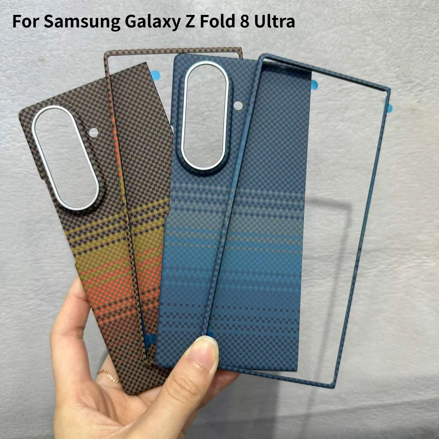 Anti-Slip Kevlar Carbon Fiber Texture Protect Case for Samsung Galaxy Z Fold 8Ultra 7 for Magsafe Magnetic Wireless Charge Cover
Anti-Slip Kevlar Carbon Fiber Texture Protect Case for Samsung Galaxy Z Fold 8Ultra 7 for Magsafe Magnetic Wireless Charge Cover