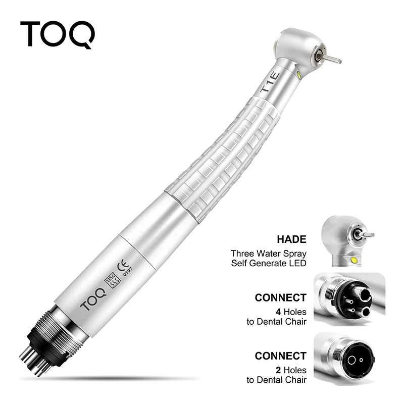 Dental Handpiece with LED Light Push Button Dental Dental High Speed Handpiece Air Turbine 2/4 Hole Dentist Tool M4
Dental Handpiece with LED Light Push Button Dental Dental High Speed Handpiece Air Turbine 2/4 Hole Dentist Tool M4