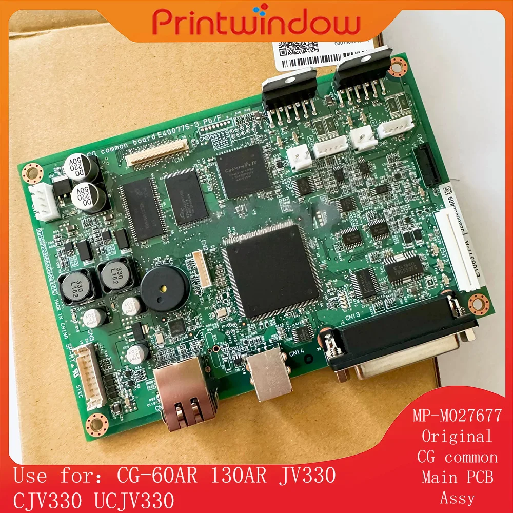 MP-M027677 Original CG common Main PCB Assy for Mimaki CG-60AR 130AR JV330 CJV330 UCJV330 M027677
MP-M027677 Original CG common Main PCB Assy for Mimaki CG-60AR 130AR JV330 CJV330 UCJV330 M027677