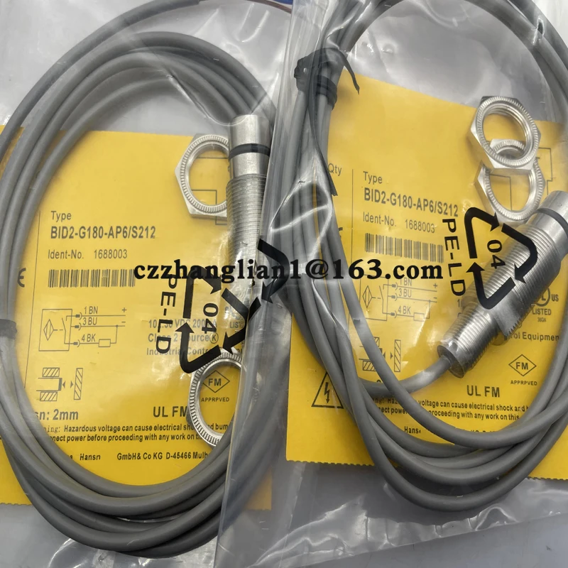 100% brand new sensor BID2-G180-RP6/S212 BID2-G180-AP6/S212 BID2-G180-AN6/S212 BID2-G180-AP6/S220 BID2-G180-AP6X-H1141/S212
100% brand new sensor BID2-G180-RP6/S212 BID2-G180-AP6/S212 BID2-G180-AN6/S212 BID2-G180-AP6/S220 BID2-G180-AP6X-H1141/S212