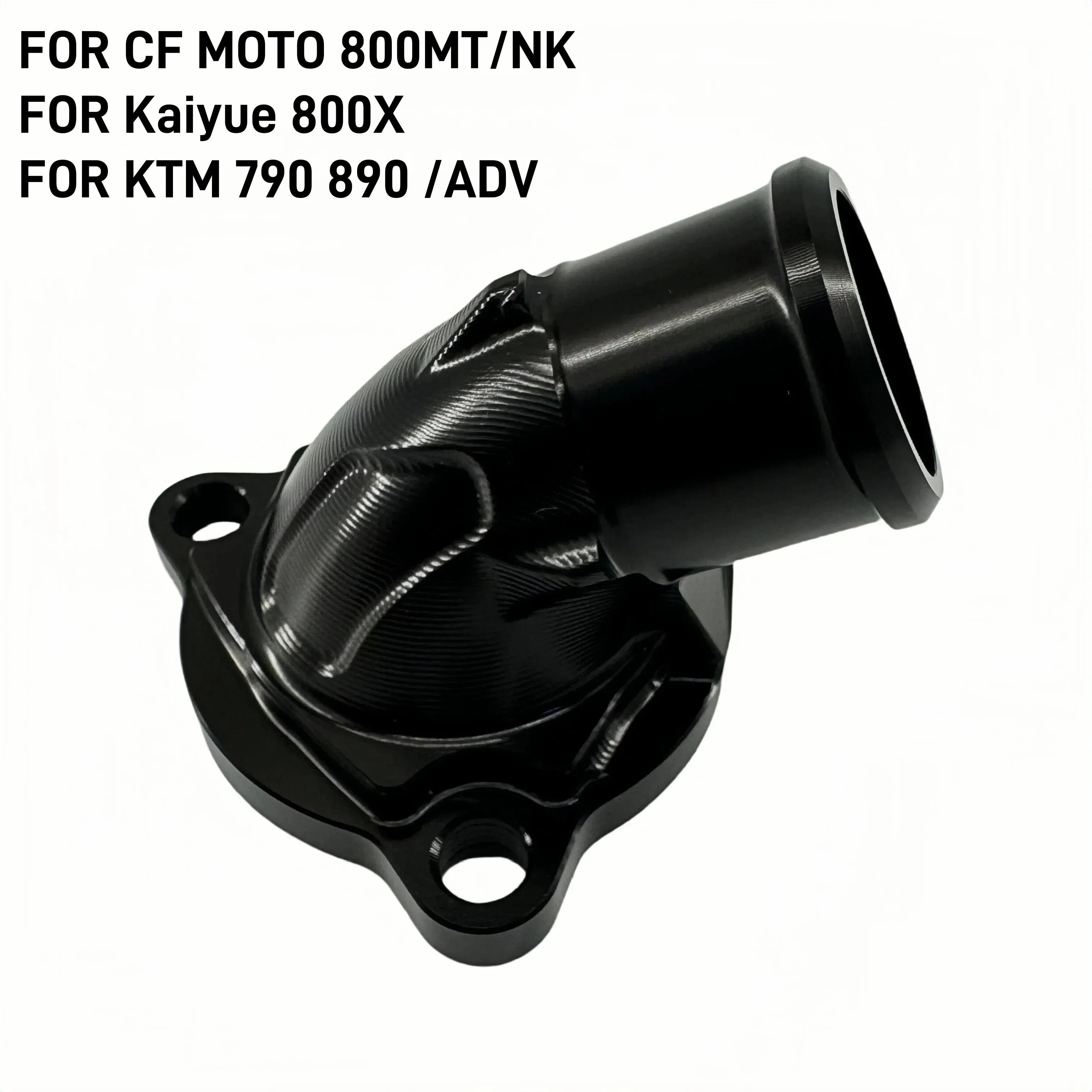 Applicable to Chunfeng 800MT/NK Kaiyue 800X KTM790 890 modified water pipe interface thermostat cover CNC
Applicable to Chunfeng 800MT/NK Kaiyue 800X KTM790 890 modified water pipe interface thermostat cover CNC