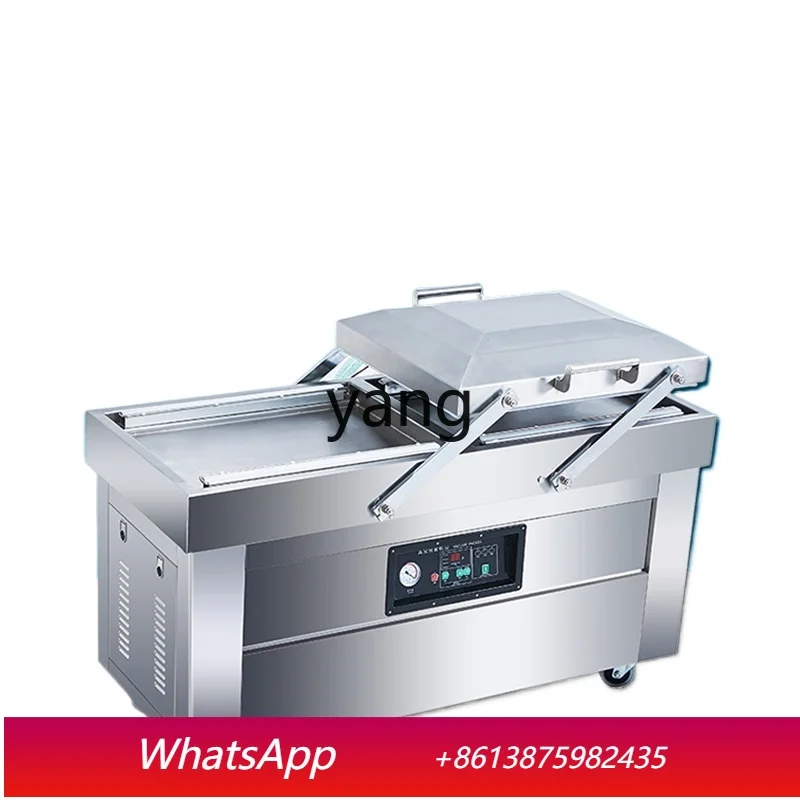 LTT commercial large automatic air extraction vacuum machine packing and sealing machine
LTT commercial large automatic air extraction vacuum machine packing and sealing machine