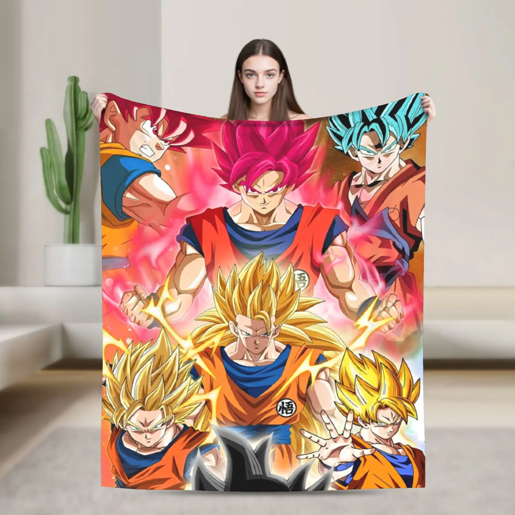 Blankets DBZ Flannel Funny Warm Throw Blankets for Home Autumn/Winter,
Blankets DBZ Flannel Funny Warm Throw Blankets for Home Autumn/Winter,