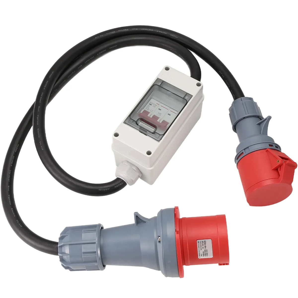 ABWG-50A Generator Cable with Pre-Drilled Power Inlet Box with 1m Generator Cable AC250V Transfer Switch Kit UK
ABWG-50A Generator Cable with Pre-Drilled Power Inlet Box with 1m Generator Cable AC250V Transfer Switch Kit UK
