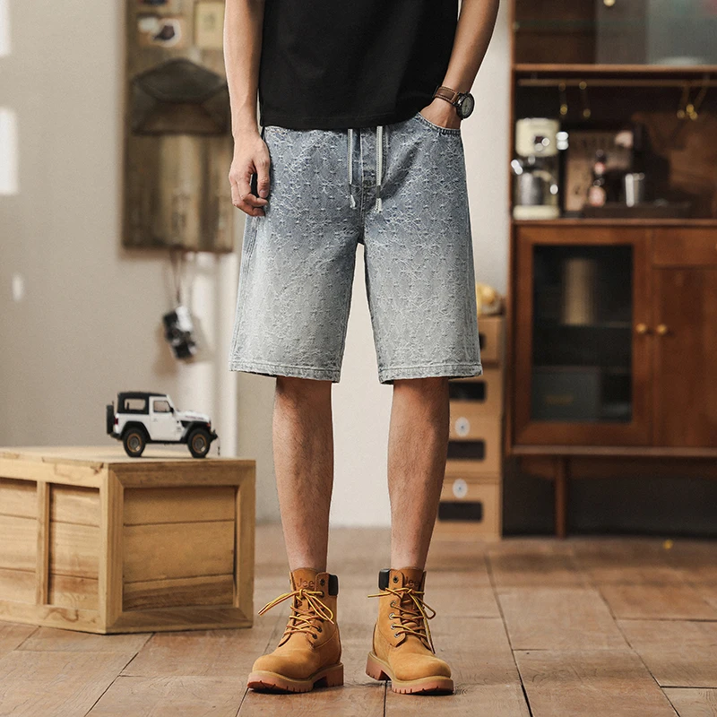 Men Designer Brand Casual Shorts Male Baggy Streetwear Knee Lenght Denim Short Pants Summer Fashion Daily Wide Leg Short Jeans
Men Designer Brand Casual Shorts Male Baggy Streetwear Knee Lenght Denim Short Pants Summer Fashion Daily Wide Leg Short Jeans