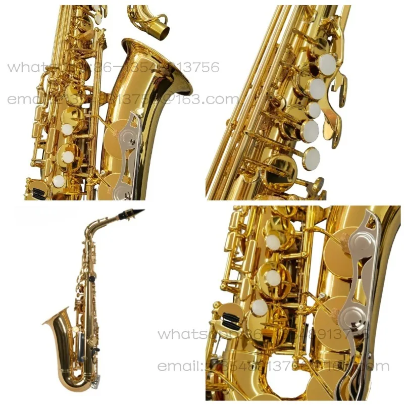 YAS-200DR Standard Alto Saxophone E Flat Gold Lacquer for Beginner, Students and Children to Practice and Perform
YAS-200DR Standard Alto Saxophone E Flat Gold Lacquer for Beginner, Students and Children to Practice and Perform