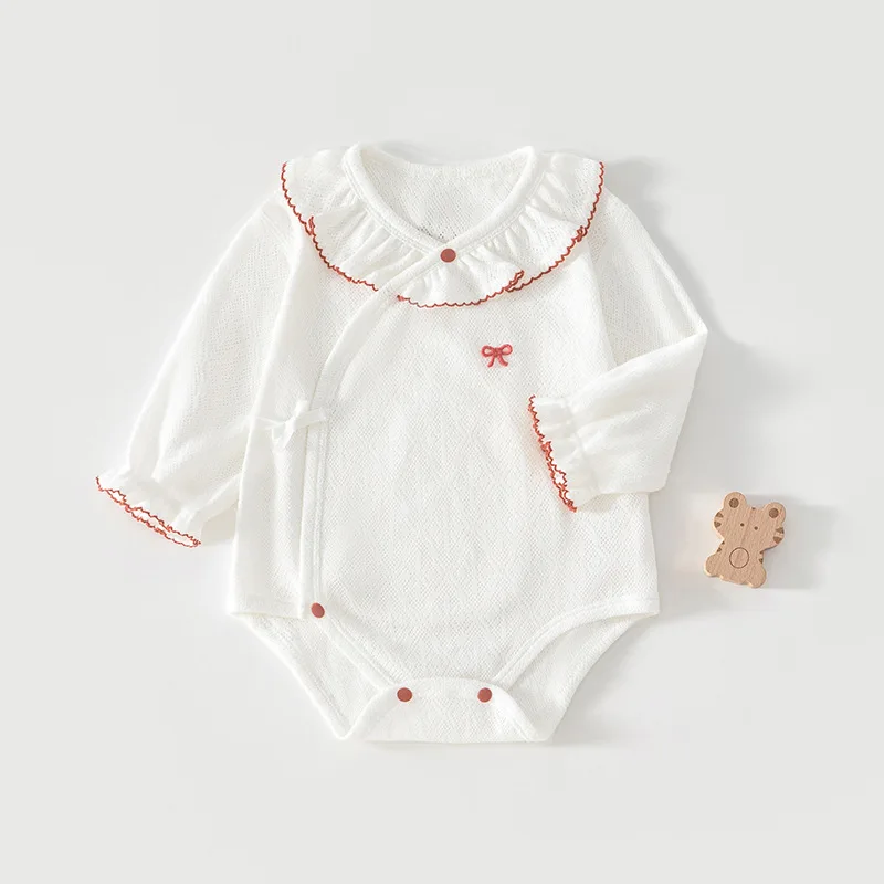 Baby Rompers Summer Baby Girl Triangle Rompers Newborn Long-Sleeved Jumpsuit Boneless Romper One-Piece
Baby Rompers Summer Baby Girl Triangle Rompers Newborn Long-Sleeved Jumpsuit Boneless Romper One-Piece
