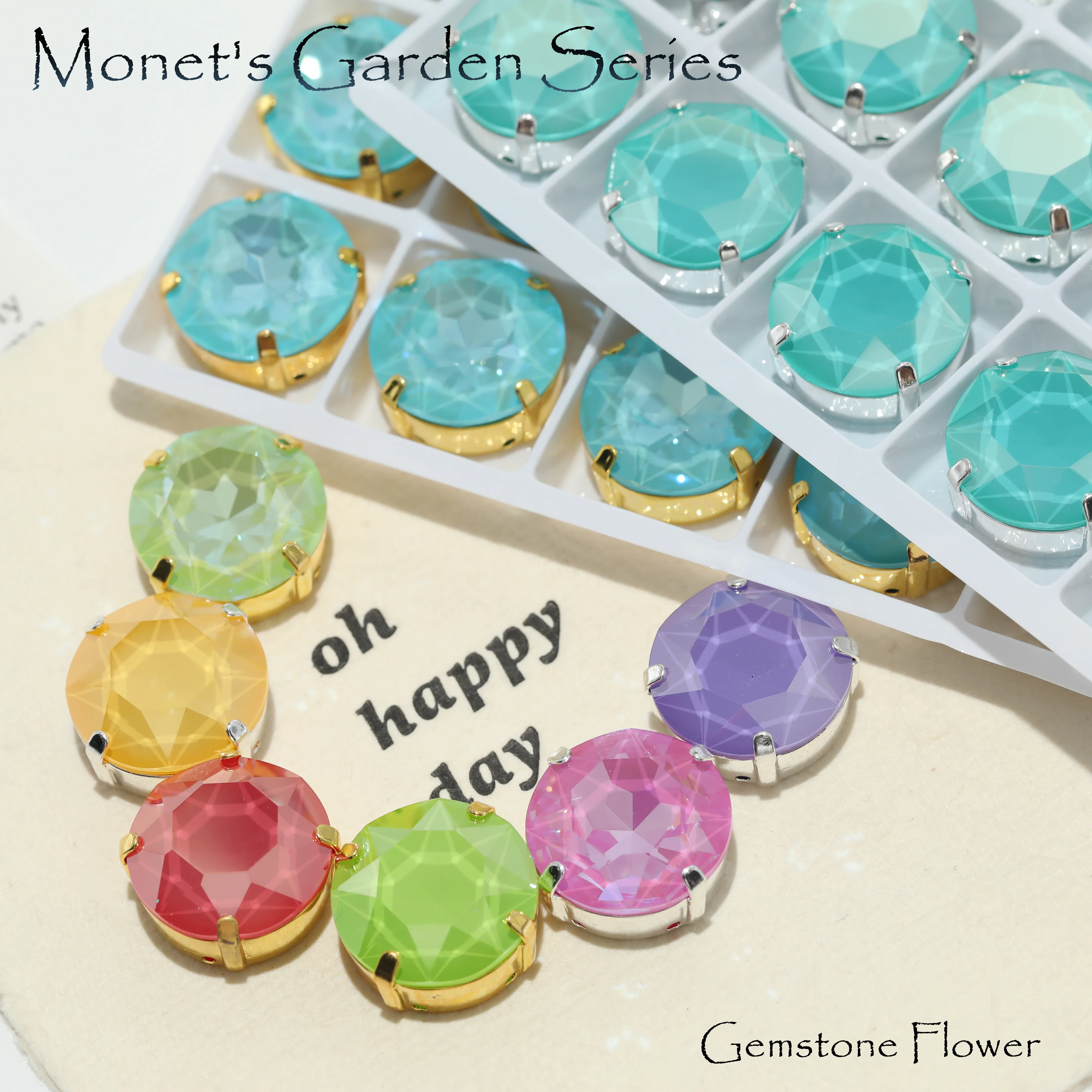 GRST New Mocha Color Claw Rhinestones Monet's Garden 2.0 Series Crystal Rhinestones DIY Decor for Clothing Shoes Bags Nail Art
GRST New Mocha Color Claw Rhinestones Monet's Garden 2.0 Series Crystal Rhinestones DIY Decor for Clothing Shoes Bags Nail Art