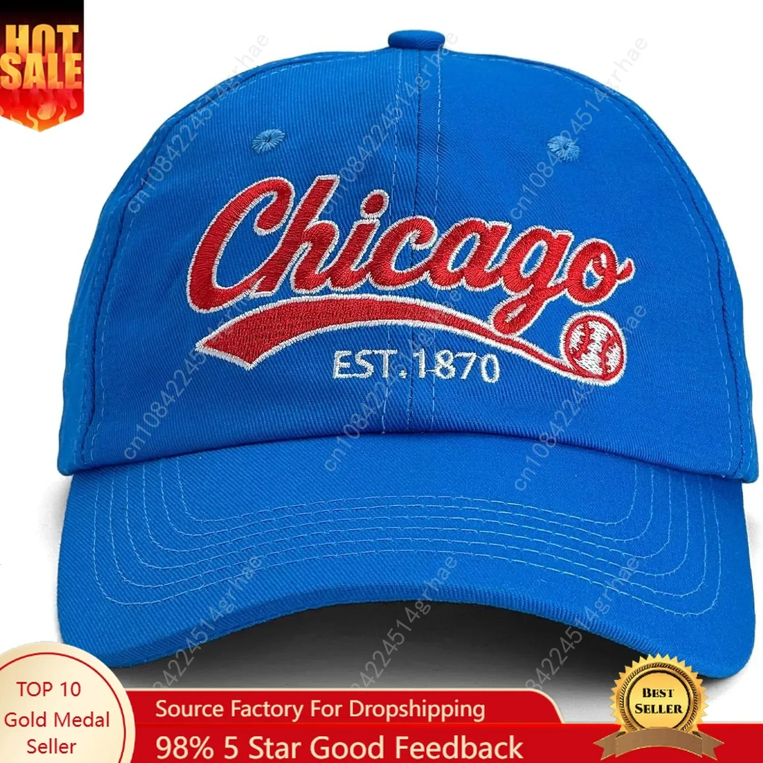 Baseball Cap for Men and Women, Classic Cotton Sports Dad Hat
Baseball Cap for Men and Women, Classic Cotton Sports Dad Hat