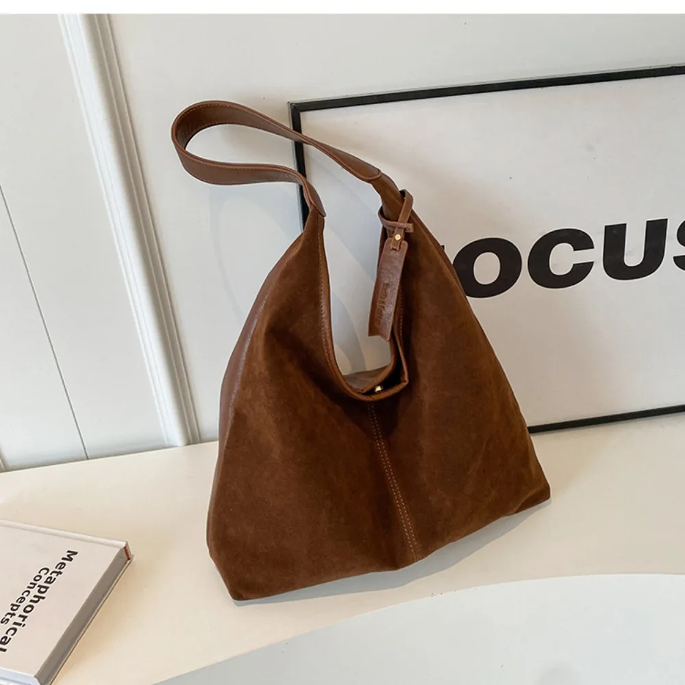 Cute Korean Style Suede Tote Bag Tote Bag PU Leather Large Capacity Handbag Solid Color Large Capacity Underarm Packs Outdoor
Cute Korean Style Suede Tote Bag Tote Bag PU Leather Large Capacity Handbag Solid Color Large Capacity Underarm Packs Outdoor