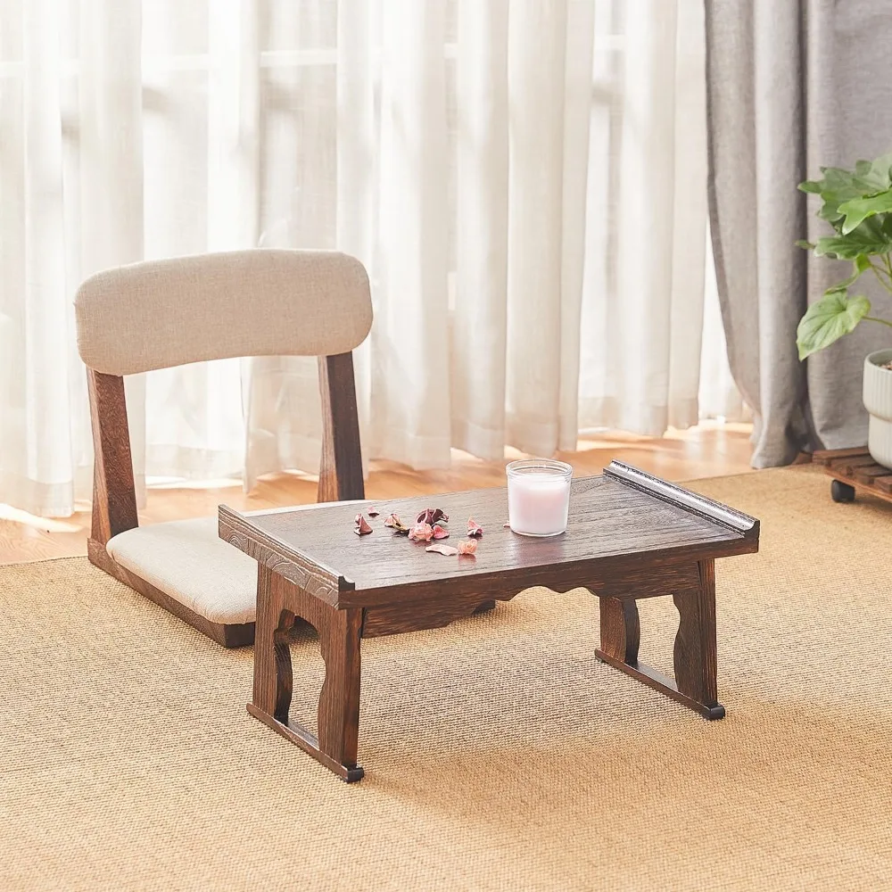 Japanese Floor Table,Small Coffee Table & Tea Table Wood Bed Table Trays with Foldable Legs,Bed Laptop Desk
Japanese Floor Table,Small Coffee Table & Tea Table Wood Bed Table Trays with Foldable Legs,Bed Laptop Desk