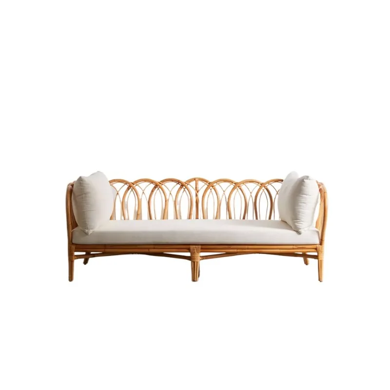 Nordic rattan balcony leisure style sofa living room retro sofa chair homestay simple and modern
Nordic rattan balcony leisure style sofa living room retro sofa chair homestay simple and modern