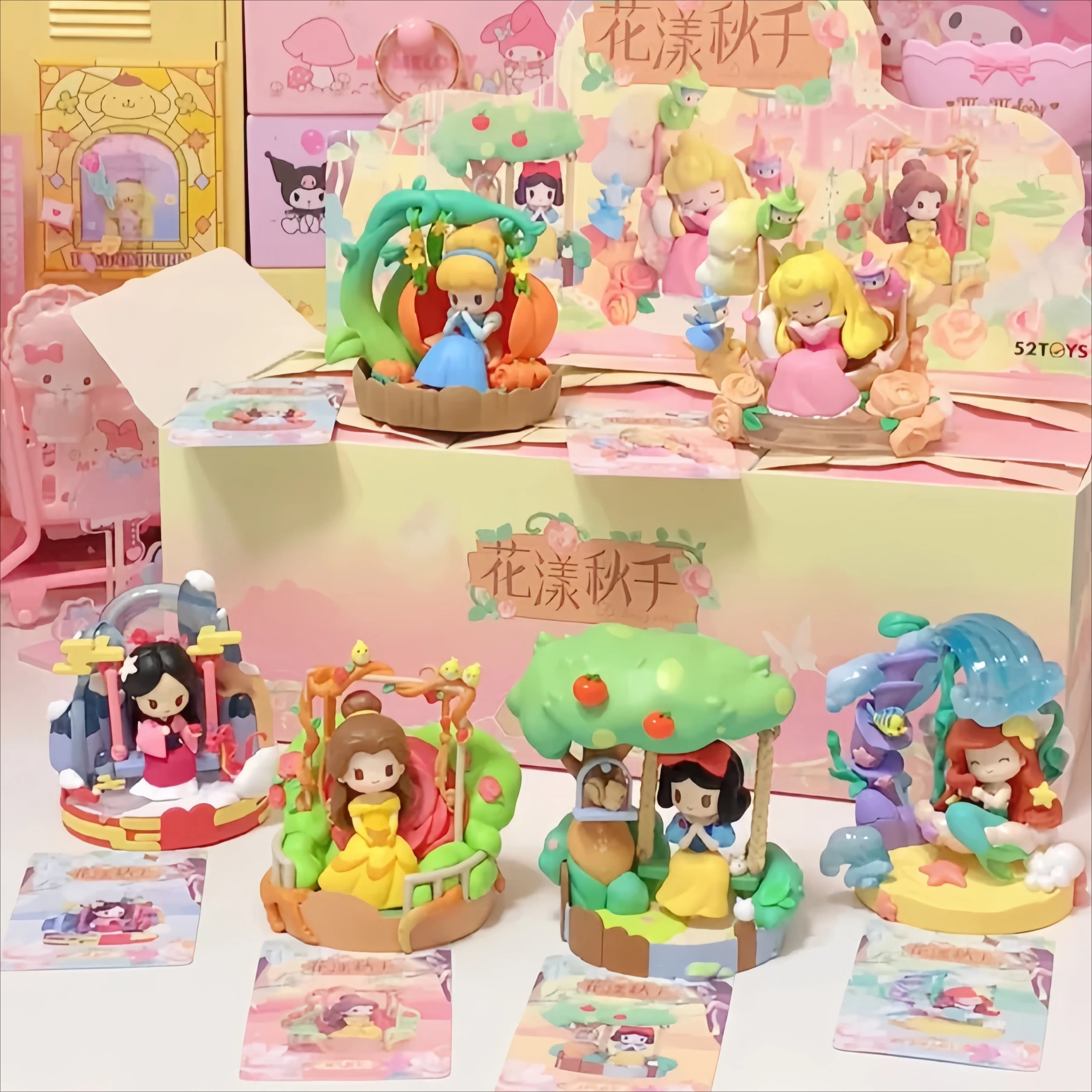 Genuine Princess Tea Cup Sweetheart Flower Yang Swing Series Blind Box Trendy Toys Kawaii Action Figure Collectible Model Gifts
Genuine Princess Tea Cup Sweetheart Flower Yang Swing Series Blind Box Trendy Toys Kawaii Action Figure Collectible Model Gifts