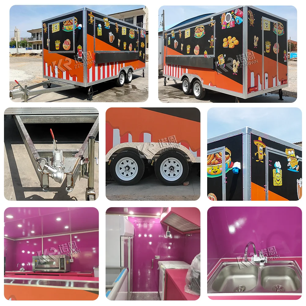 Mobile Trailer Fast Food Van Food Truck Trailer Juice Coffee Salad Bar Trailer Remorque Food Truck With Full Kitchen
Mobile Trailer Fast Food Van Food Truck Trailer Juice Coffee Salad Bar Trailer Remorque Food Truck With Full Kitchen
