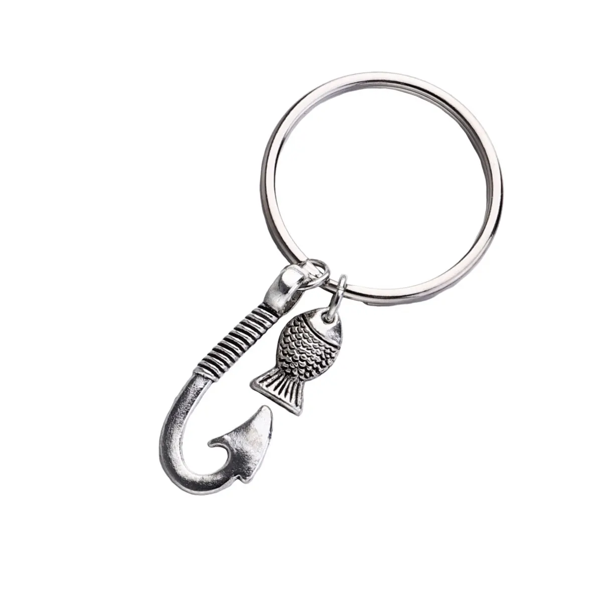 Fishing Lure Keychains Metal Creative Key Rings Durable Key Holder Bag Decoration Clip Hooks For Car Keys Gifts
Fishing Lure Keychains Metal Creative Key Rings Durable Key Holder Bag Decoration Clip Hooks For Car Keys Gifts