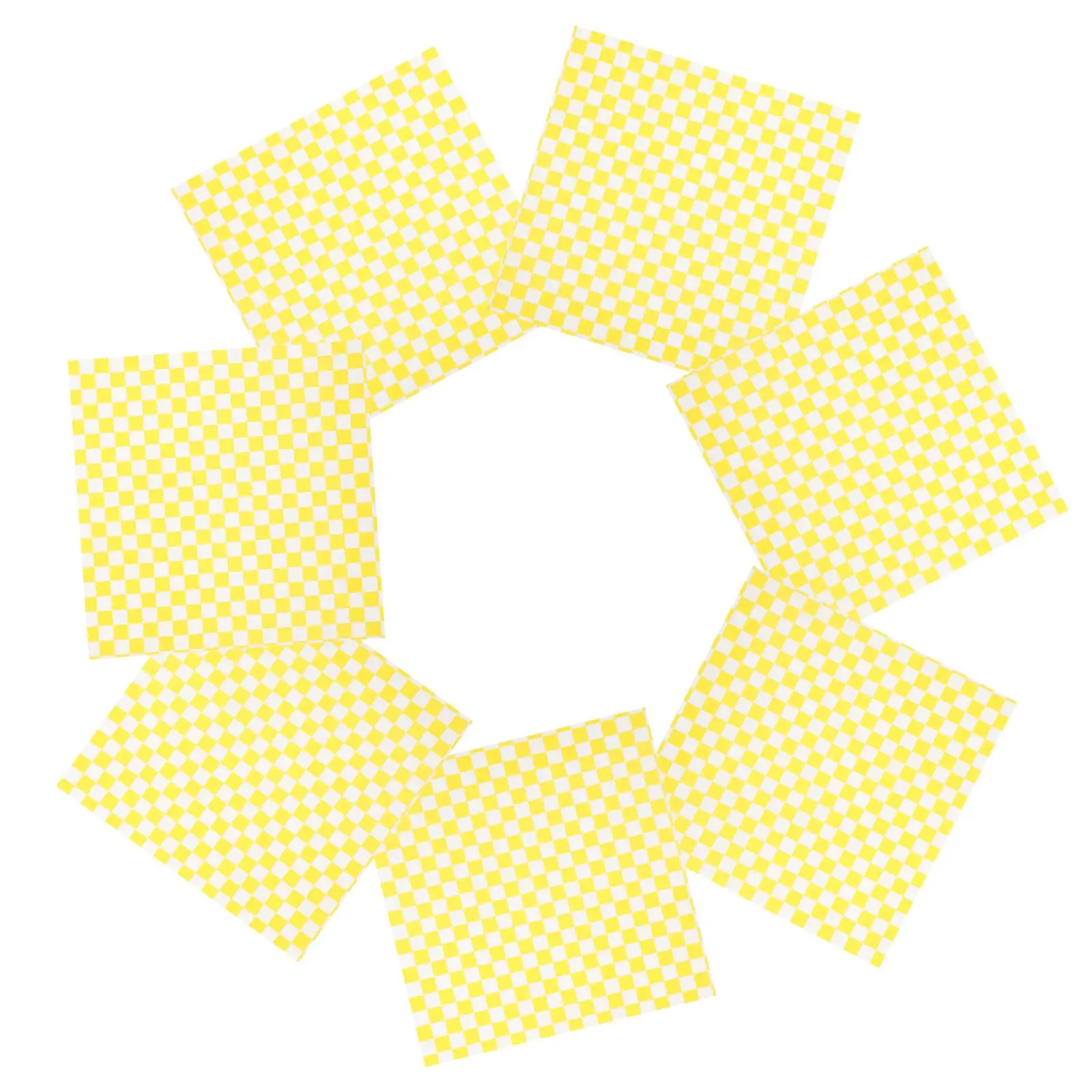 50 Sheets Bread Checkerboard Wrapping Paper Rice Ball Bento Baking Mat Grease-proof Sandwich Pad Cheese Yellow
50 Sheets Bread Checkerboard Wrapping Paper Rice Ball Bento Baking Mat Grease-proof Sandwich Pad Cheese Yellow