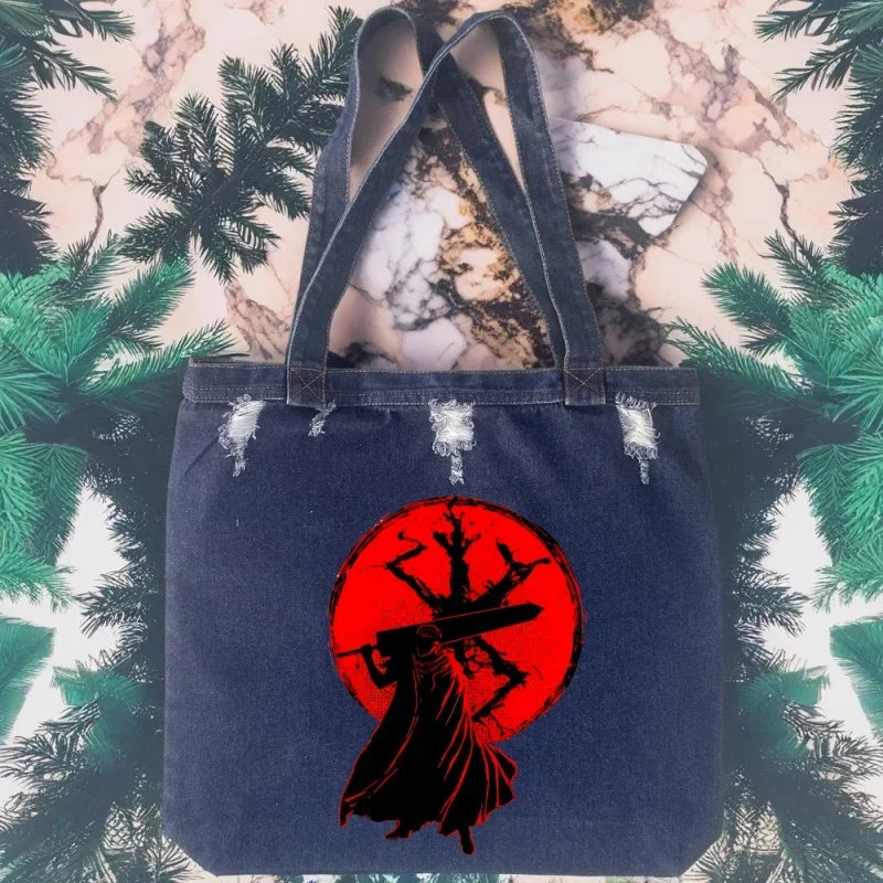 Berserk Vintage Manga Guts Griffith Cool Manga Leisure Unisex Denim Tote Handbags Large Capacity Lightweight Satchel Versatile
Berserk Vintage Manga Guts Griffith Cool Manga Leisure Unisex Denim Tote Handbags Large Capacity Lightweight Satchel Versatile
