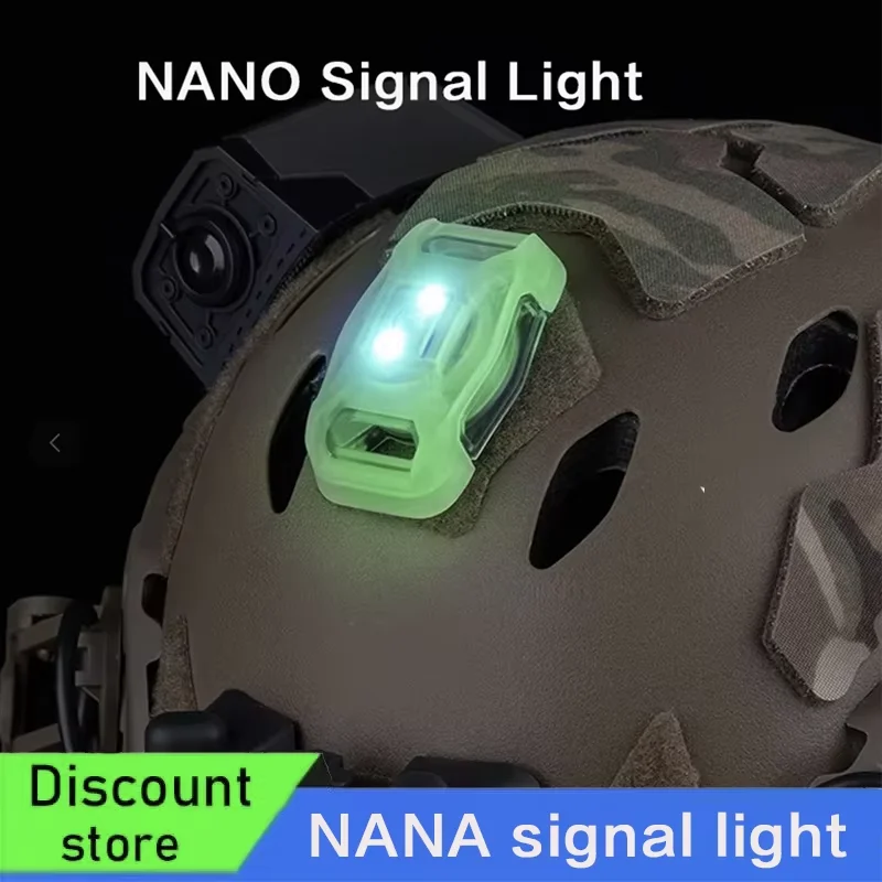Сигнальный фонарь NANA, тактический сигнальный фонарь для головной шлема, спасательный маяк для дикого выживания, красный, зеленый, синий, ИК-свет
Сигнальный фонарь NANA, тактический сигнальный фонарь для головной шлема, спасательный маяк для дикого выживания, красный, зеленый, синий, ИК-свет